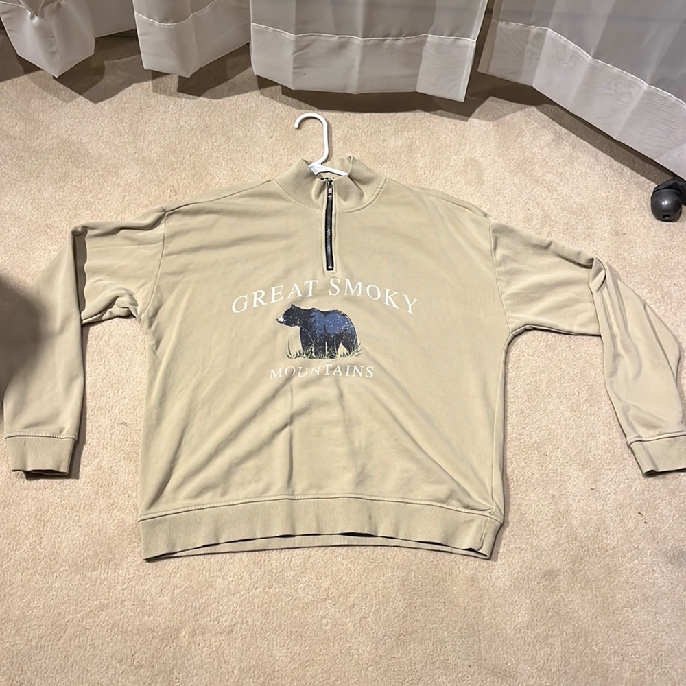 half zip pullover